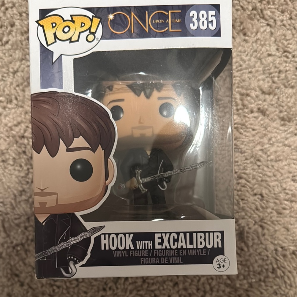 Hook with Excalibur Funko Pop Vinyl Figure